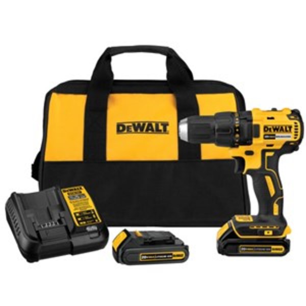 DCD7771D2-B3  TALADRO ATORNILLADOR DEWALT ½ 20V MAX COMPACT BS BRILL/DRIVE