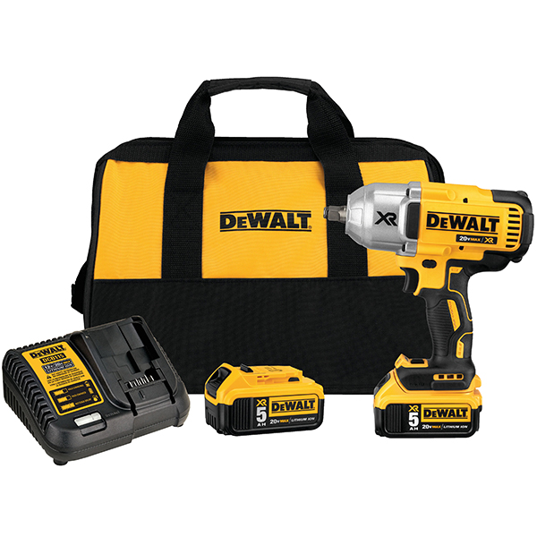 LLAVE DE IMPACTO INALAMBRICA DEWALT 20 VOLTS SIN CARBONES MODELO DCF899HP2