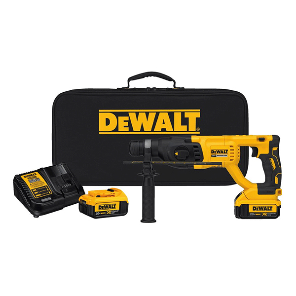 ROTOMARTILLO INALABRICO DEWALT SDS PLUS 20 VOLTS MANERAL TIPO D CAP MAX 26MM MODELO DCH133M2-B3