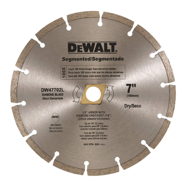 DW47702L DISCO DIAMANTADO RIN SEGMENTADO 7